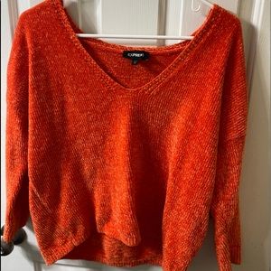 Express Orange Sweater